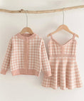 Load image into Gallery viewer, Pattern Pink Dress + Sweater
