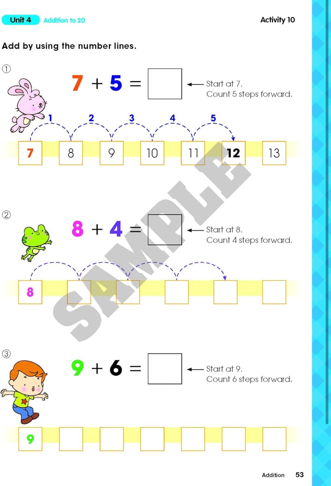 Visual Math Smart Addition (Practice Book)