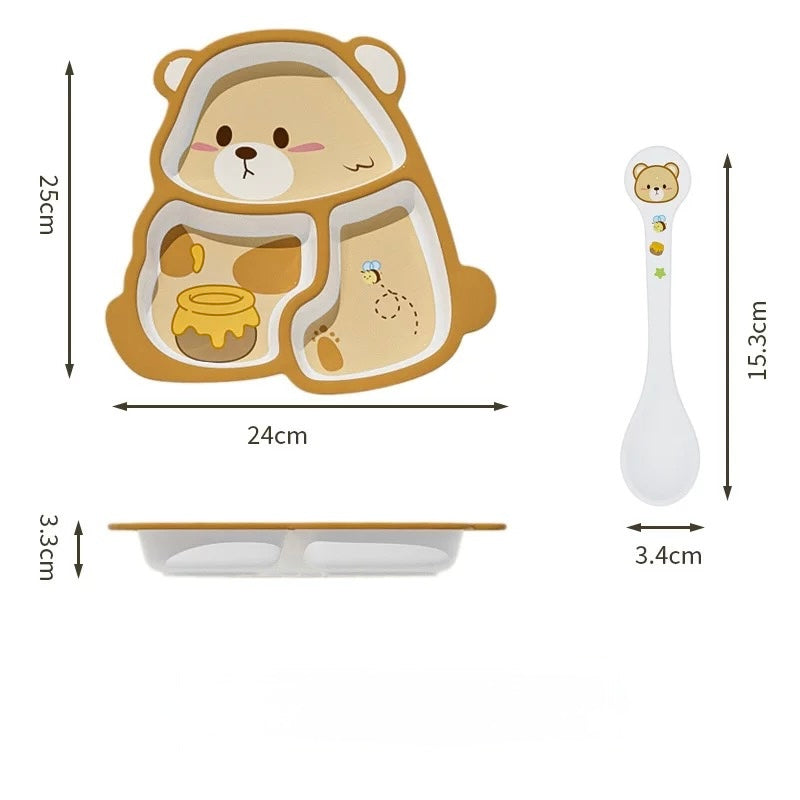 Honey Bear Utensils Gift Set