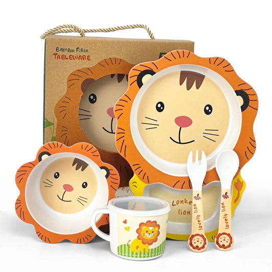 Lion Bamboo Set