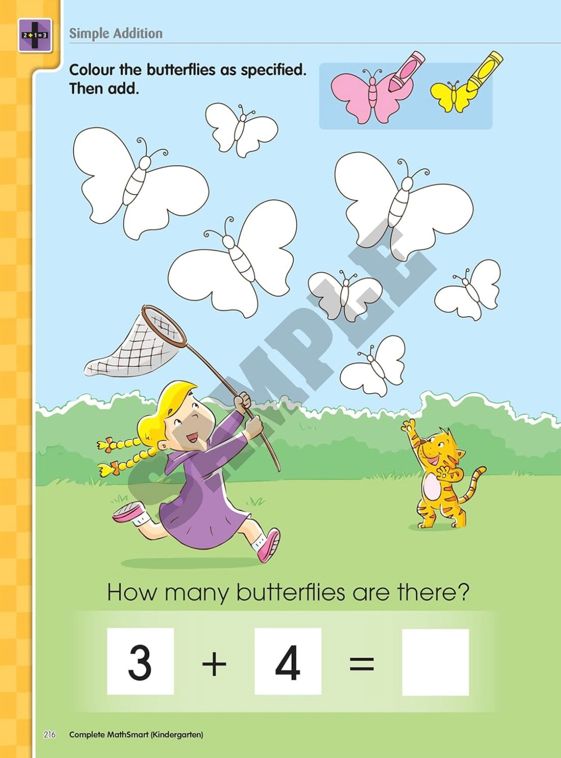 Math Smart Kindergarten (Practice Book)