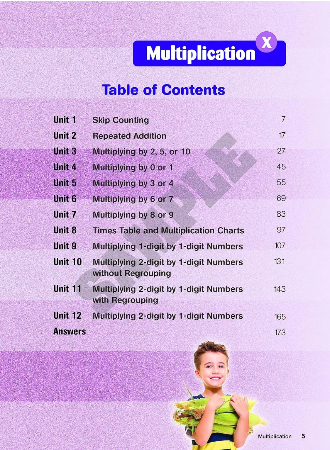 Visual Math Smart Multiplication (Practice Book)
