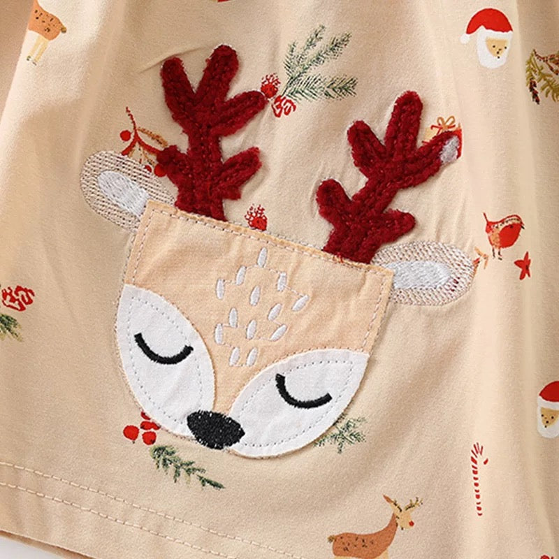Festive Reindeer Dress