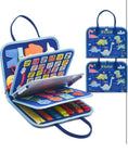 Load image into Gallery viewer, Blue Busy Board Bag
