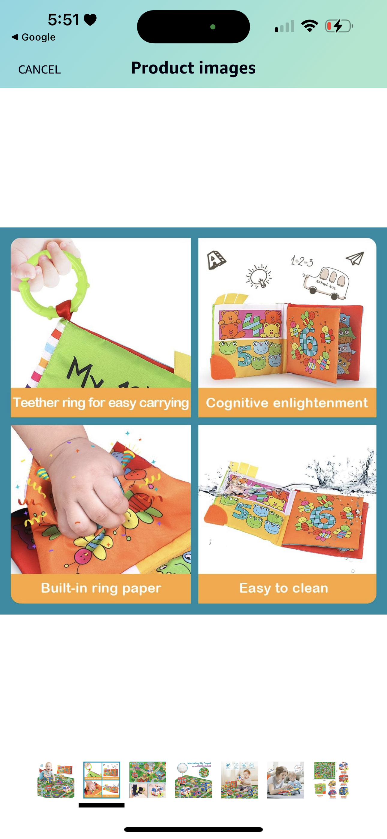 Soft Car Toys + Soft Play Mat