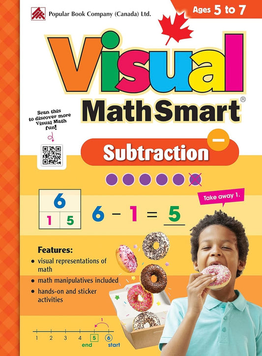 Visual Math Smart Subtraction (Practice Book)