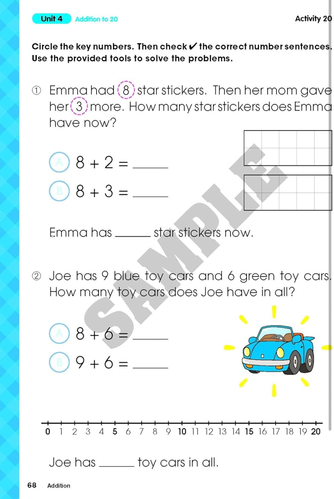 Visual Math Smart Addition (Practice Book)