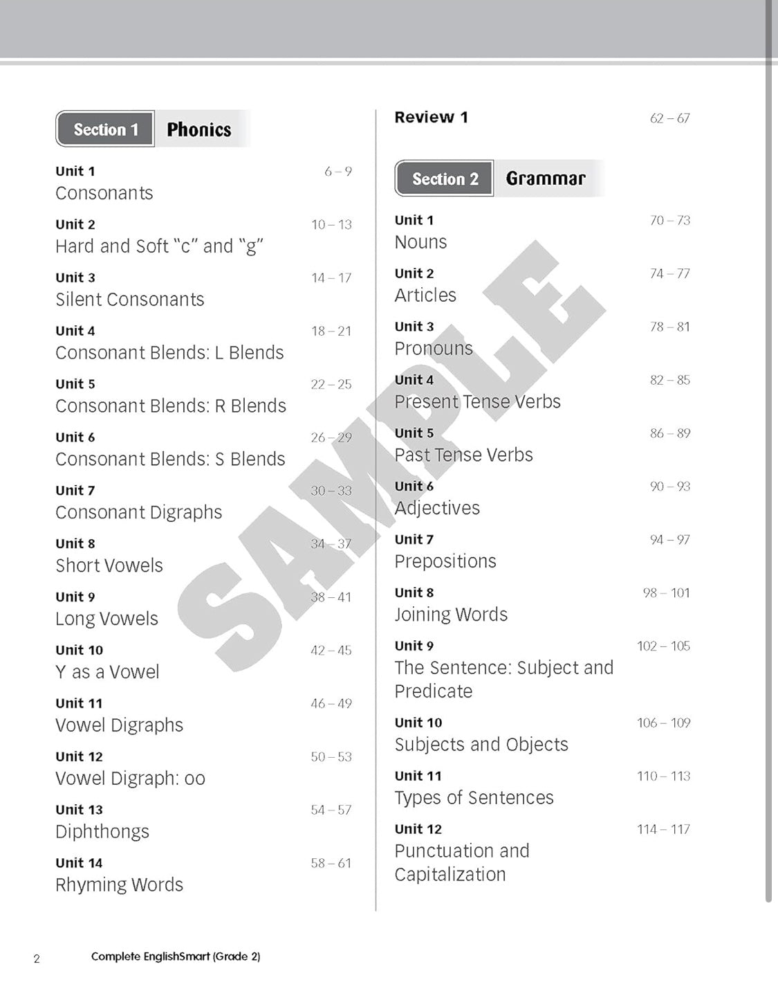 English Smart Grade 2 Practice Book & Audio