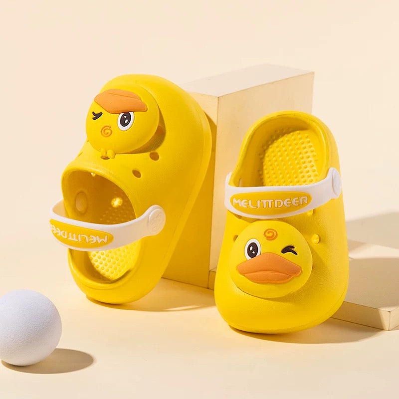 Yellow Duck Clogs