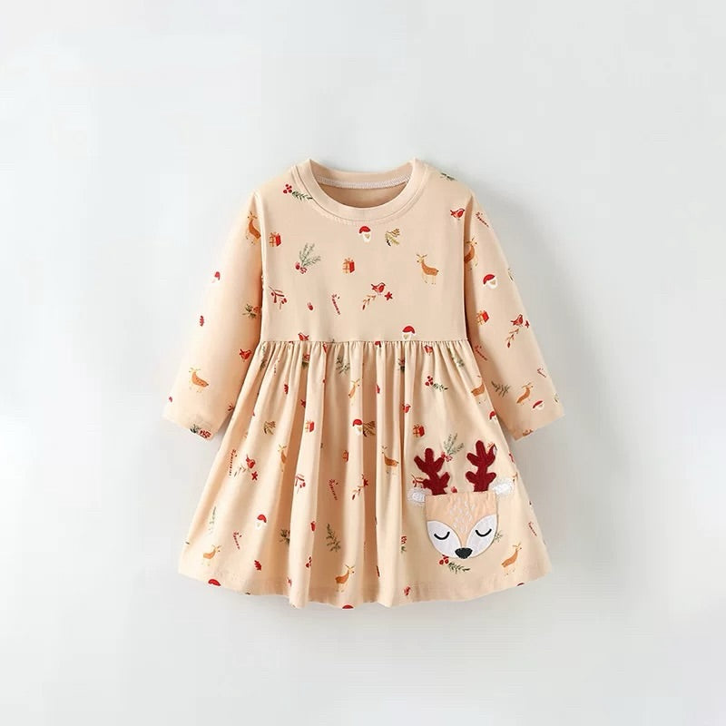 Festive Reindeer Dress