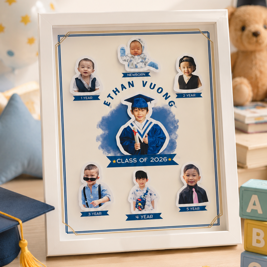 Graduation 3D Custom Frame