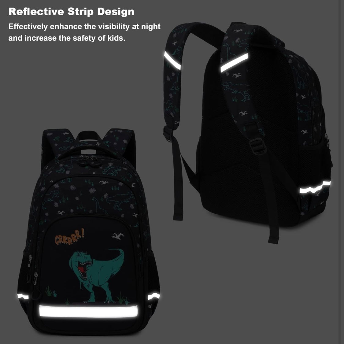 Dino Adventure Backpack 3PCS Combo