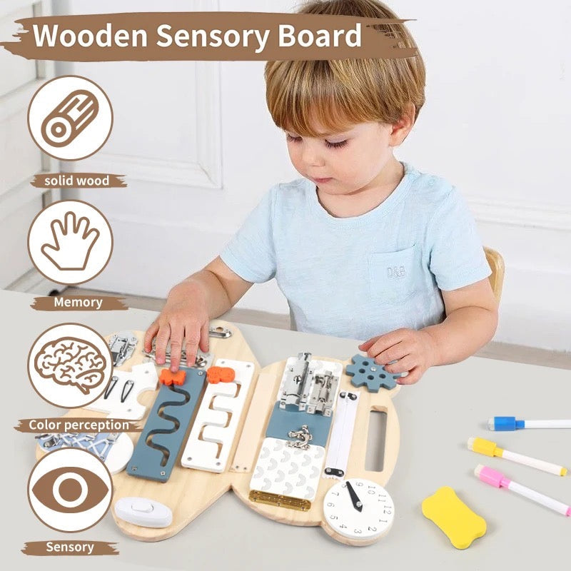 Wooden Busy Board