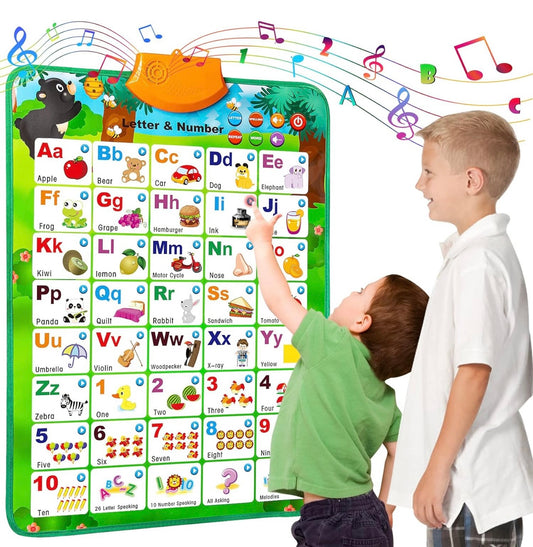Alphabets & Animals Poster + Sound