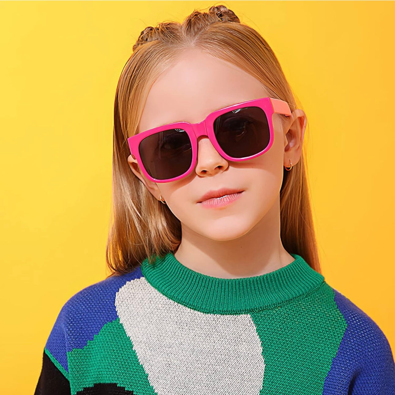 Square Foldable Sunglass + Holder