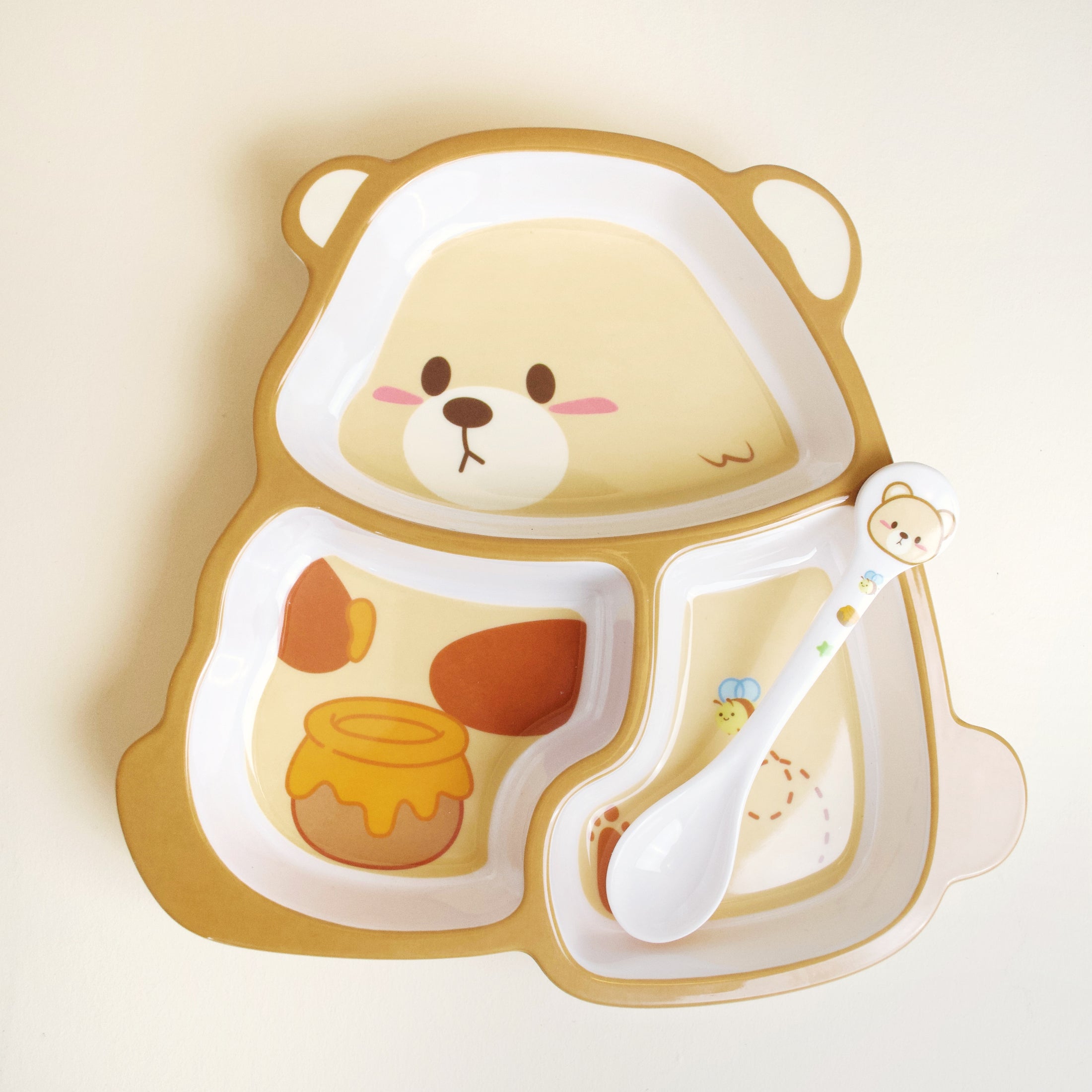 Honey Bear Utensils Gift Set
