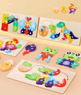 Load image into Gallery viewer, Montessori Wooden Puzzle "Circle Of Life"
