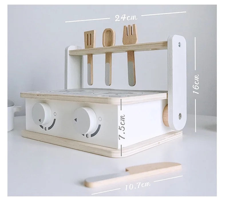 Wooden BBQ Grills + Accessories
