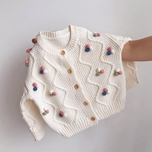 Pompom Knitted Sweater