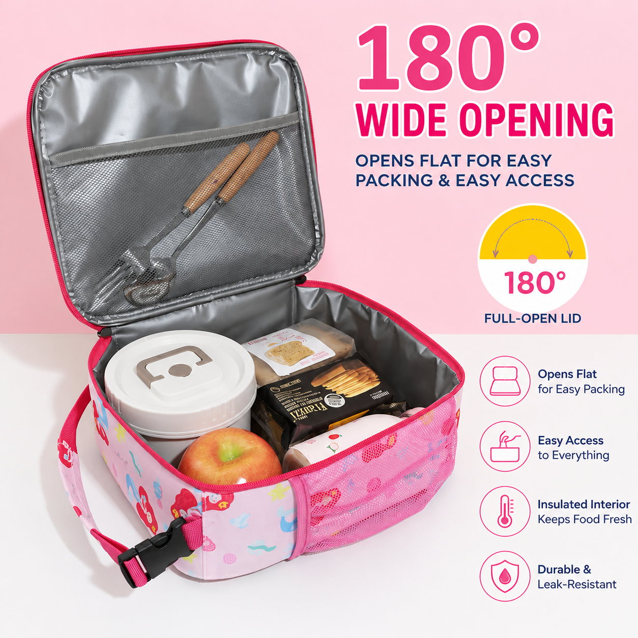 Kids Insulated Lunch Bag