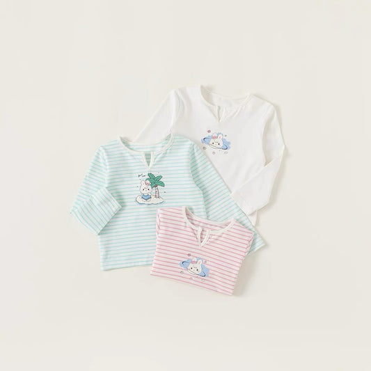 Pack 3 Long Sleeve Shirts