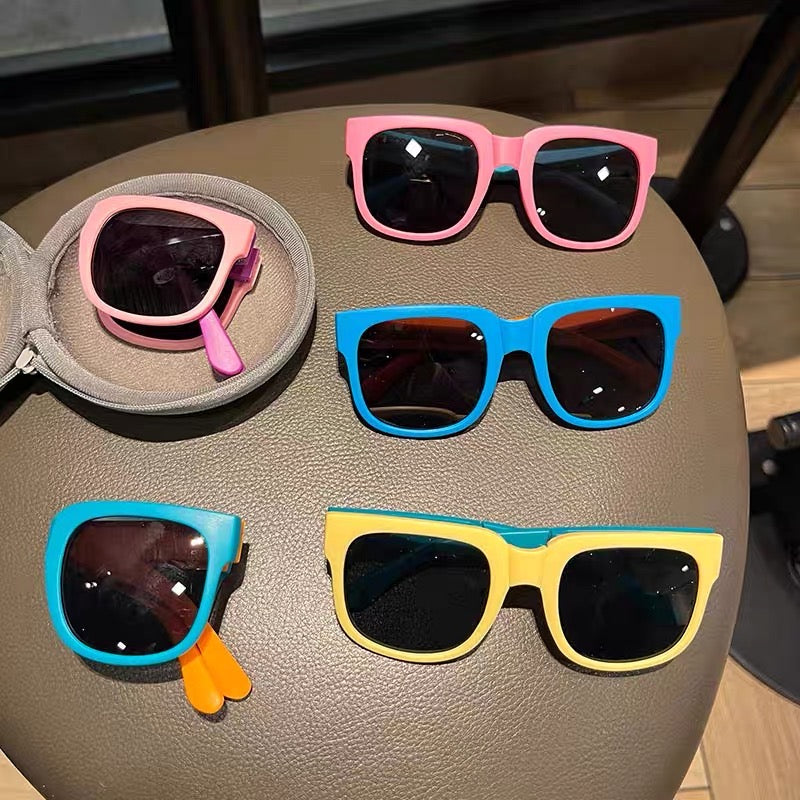 Square Foldable Sunglass + Holder
