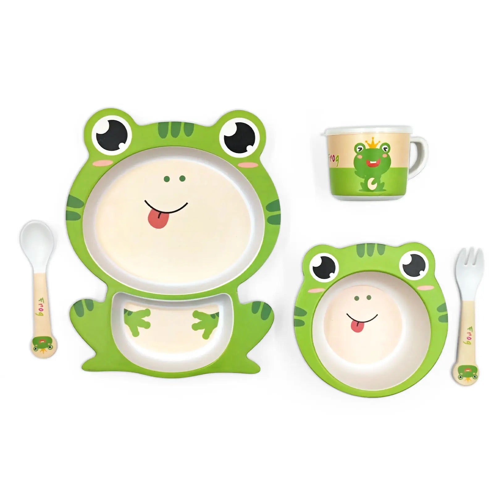 Frog Bamboo Set