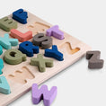 Load image into Gallery viewer, 2-Packs Wooden Alphabet & Numbers
