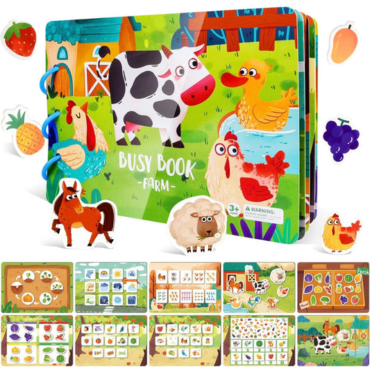 Farm Busy Book
