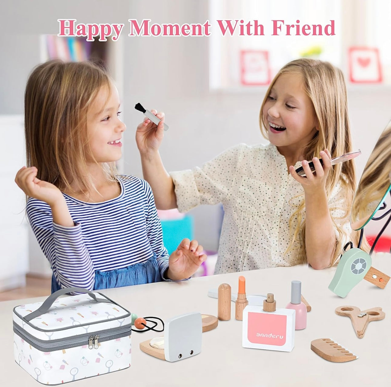 Wooden Makeup Kit