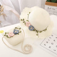 Load image into Gallery viewer, Flower Hat + Sling Bag
