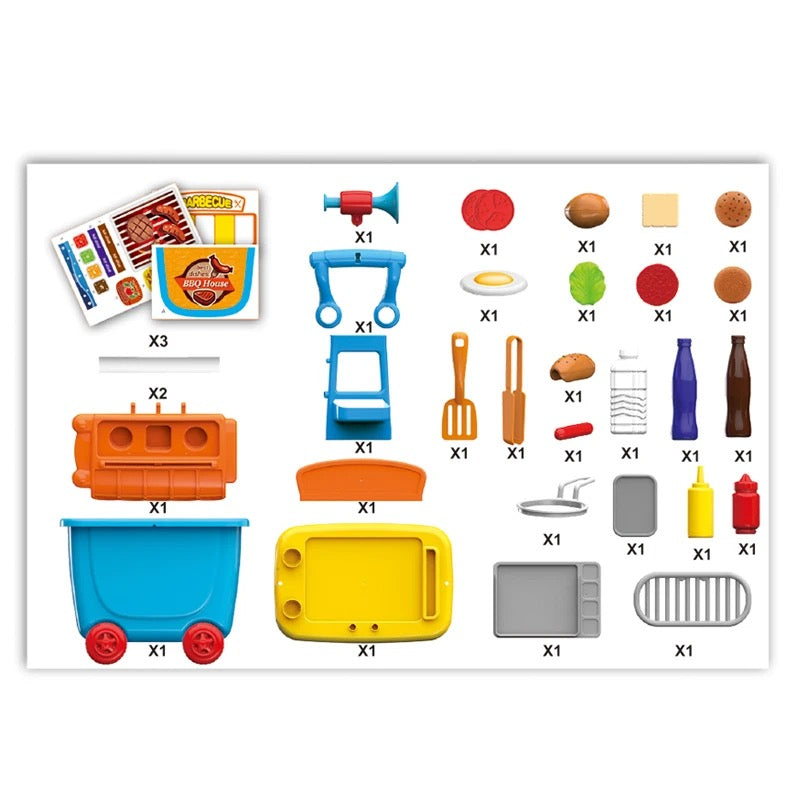 BBQ Mini Cart