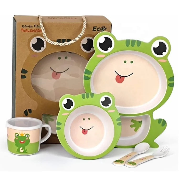 Frog Bamboo Set