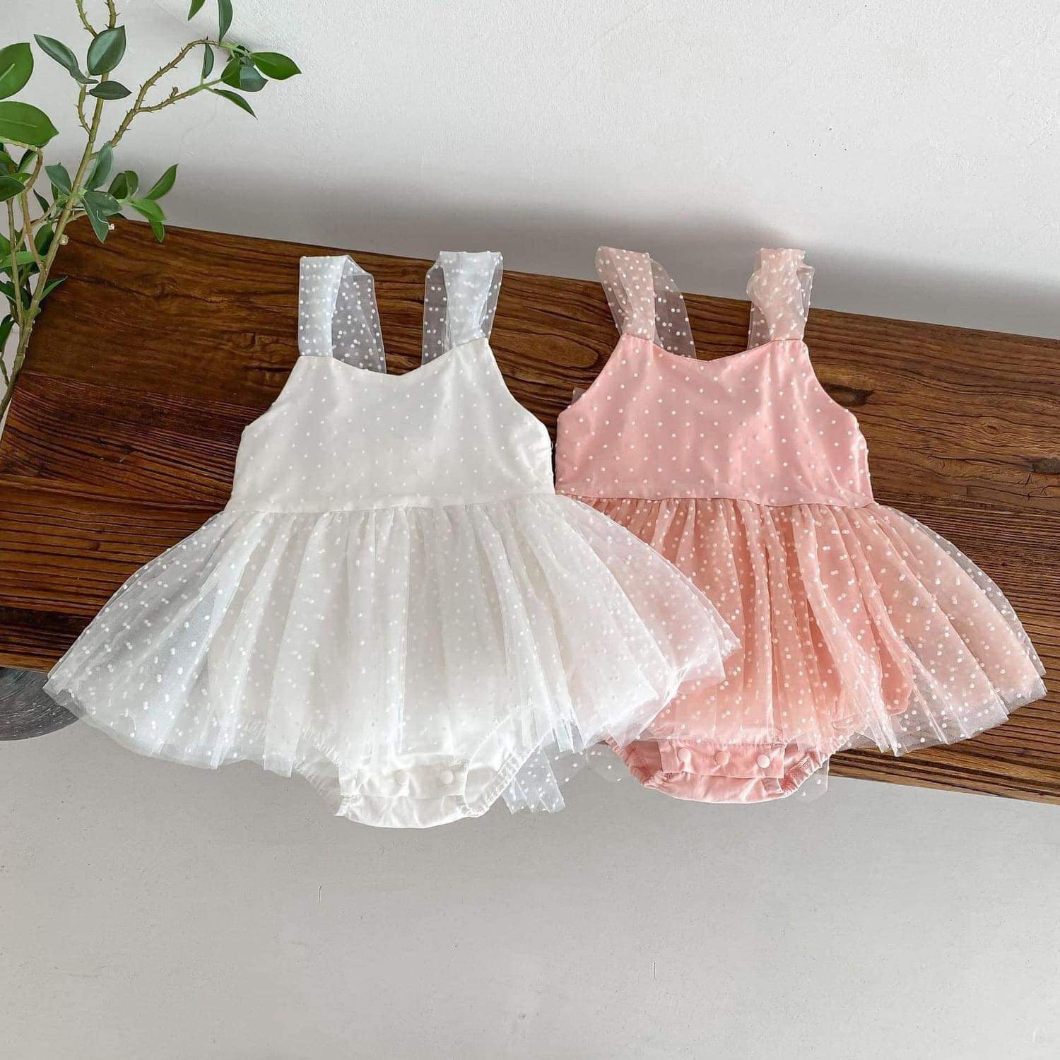 Tulle Bodysuit Dress