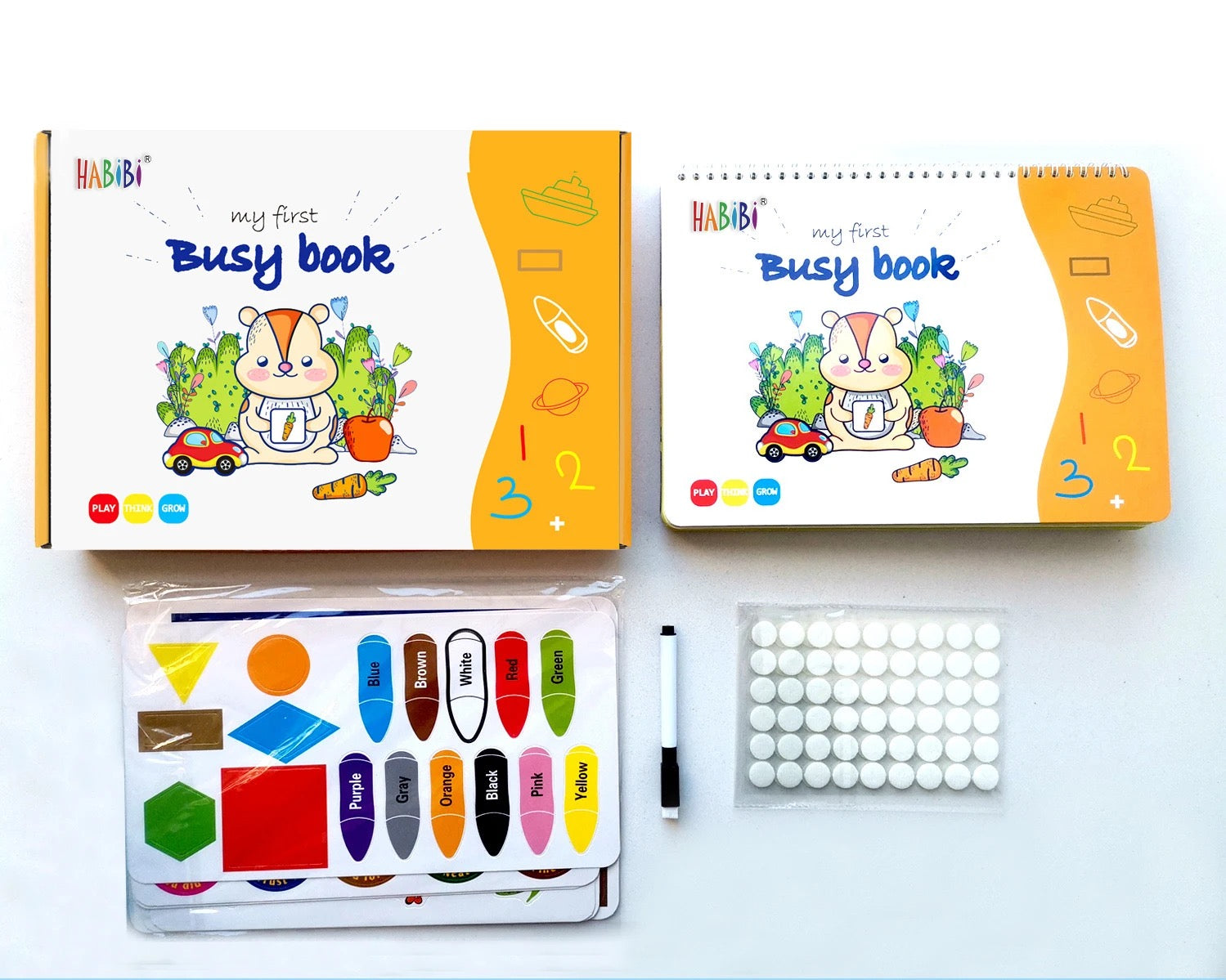 Busy Book (12 Themes)