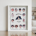 Load image into Gallery viewer, Personalize 3D Monthly Milestones Shadow Box Frame | Baby Custom Memory Frame
