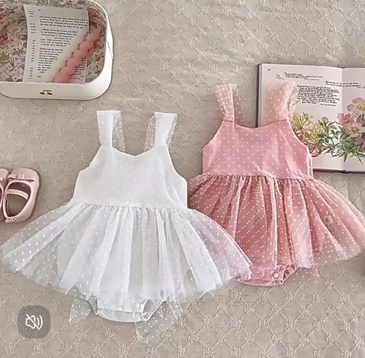 Tulle Bodysuit Dress